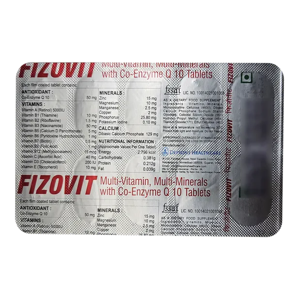 FIZOVIT TABLET 10'S