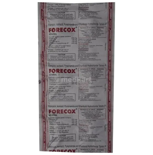 FORECOX TABLET 6'S Price, Uses, Side Effects & Substitutes | Medkart
