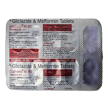 GLIZIHENZ M 80MG TABLET 10'S