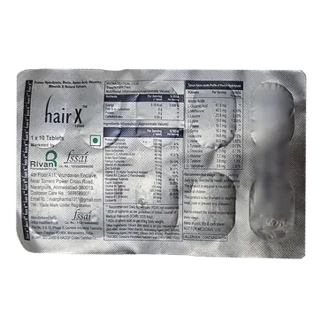 HAIR X TABLET 10'S