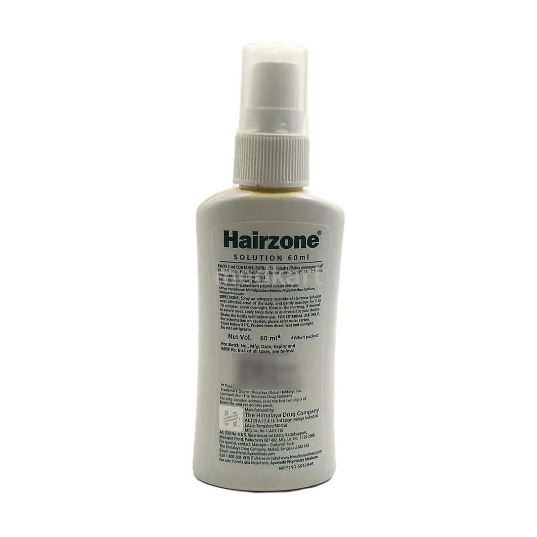 HAIRZONE SOLUTION 60 ML