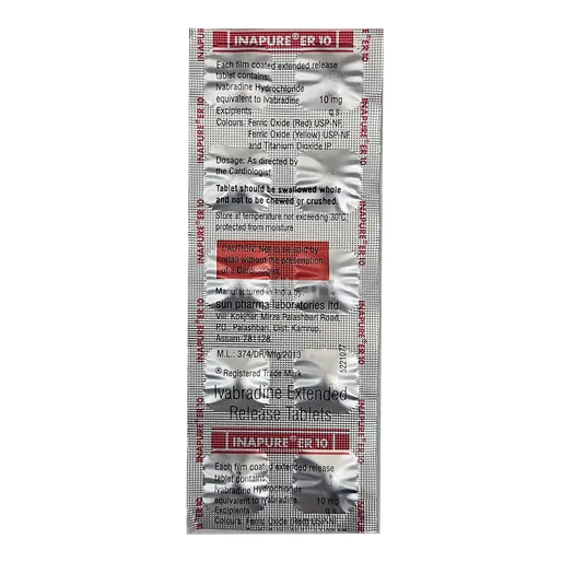 INAPURE ER 10MG TABLET 10'S