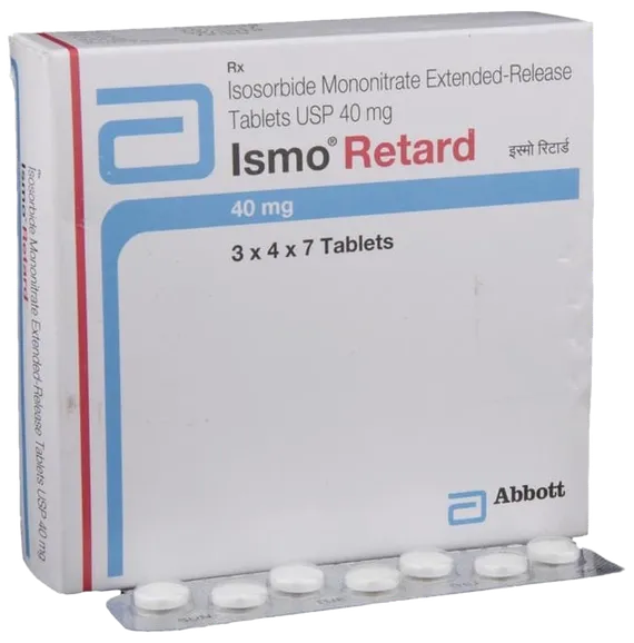 Ismo R 40 Buy ISMO RETARD 40MG TABLET 7'S at Best Price | Medkart