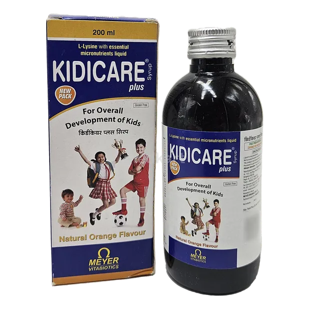 KIDICARE PLUS SYRUP 200 ML