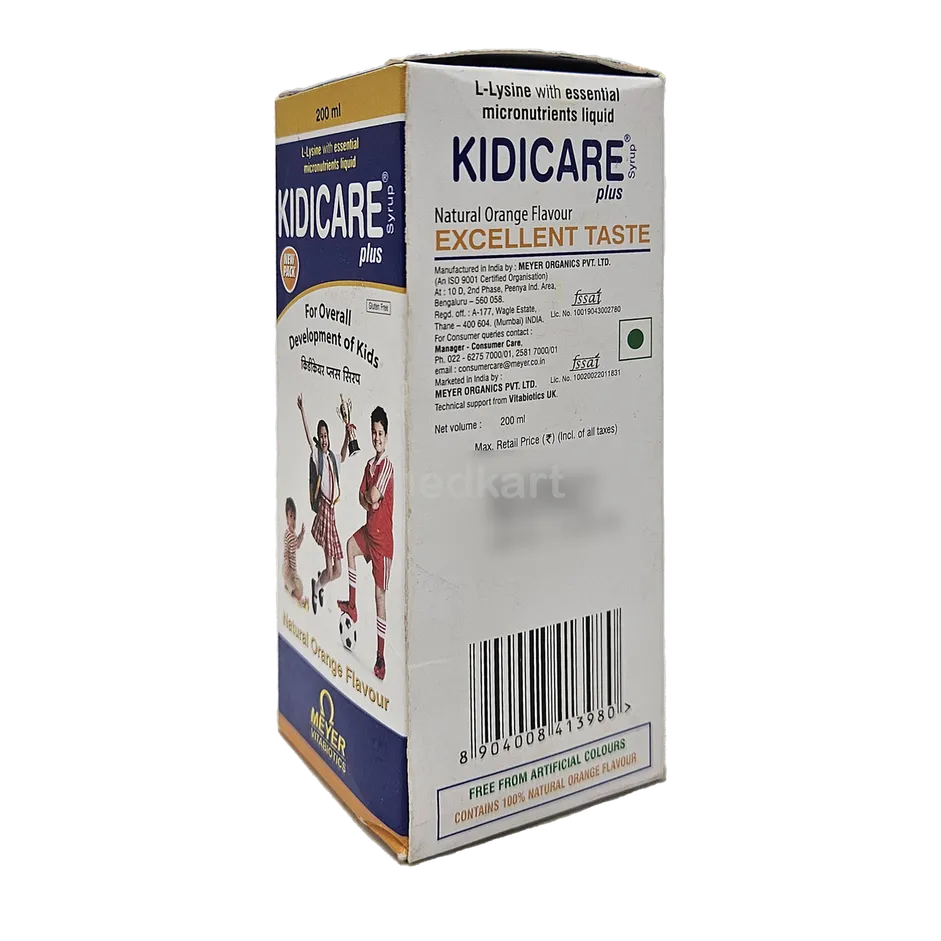 KIDICARE PLUS SYRUP 200 ML