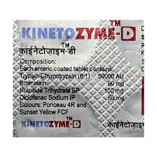 KINETOZYME D TABLET 10'S