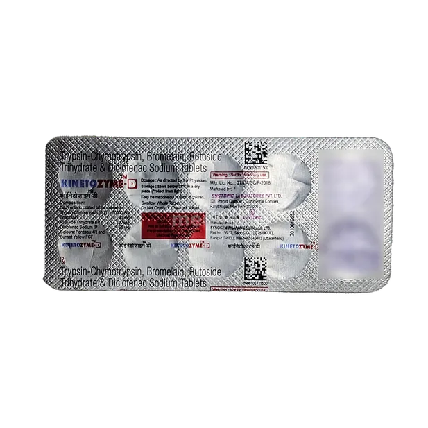 KINETOZYME D TABLET 10'S