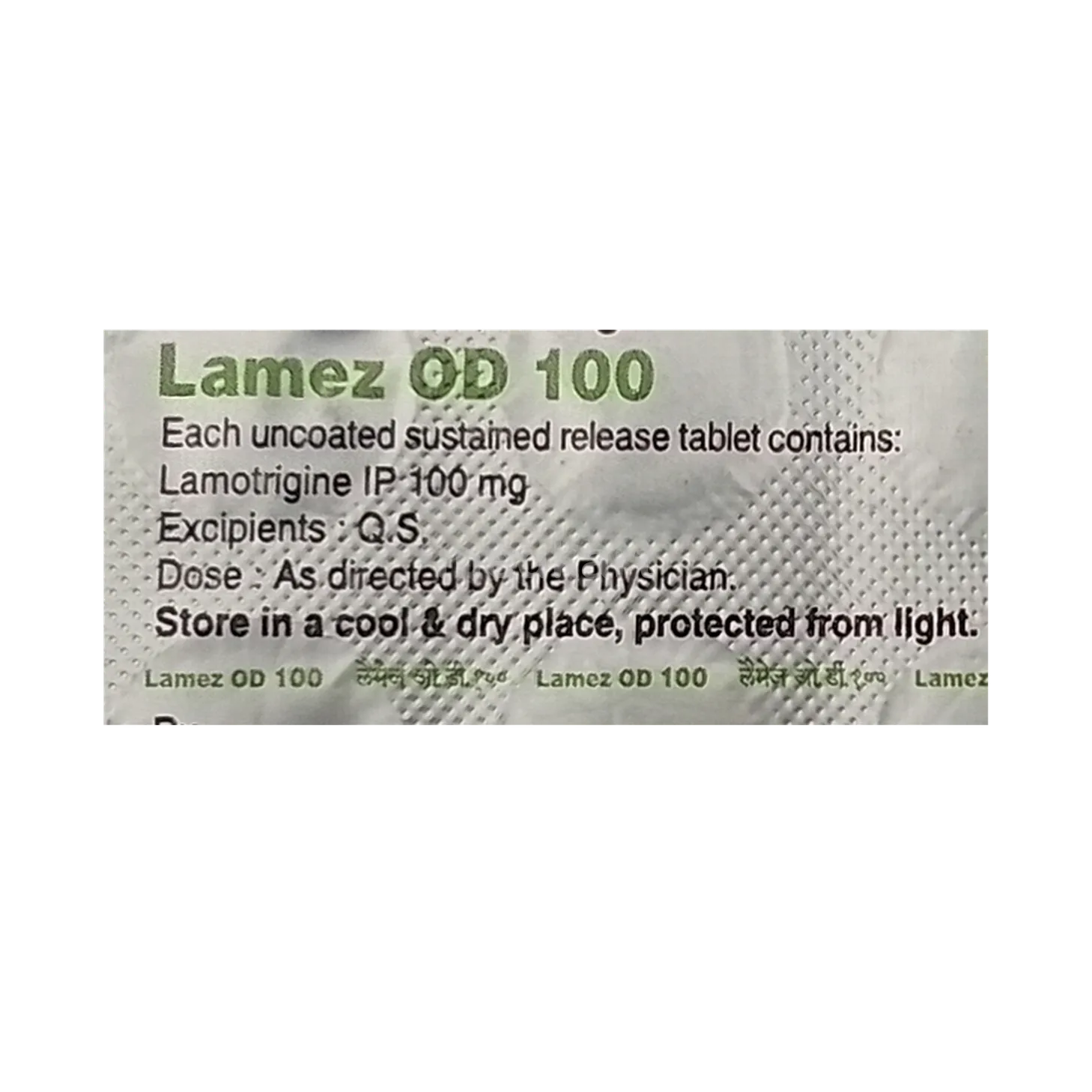 LAMEZ OD 100MG TABLET 10'S