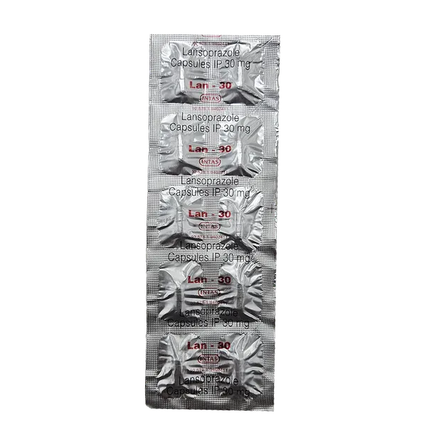 LAN 30MG CAPSULE 10'S