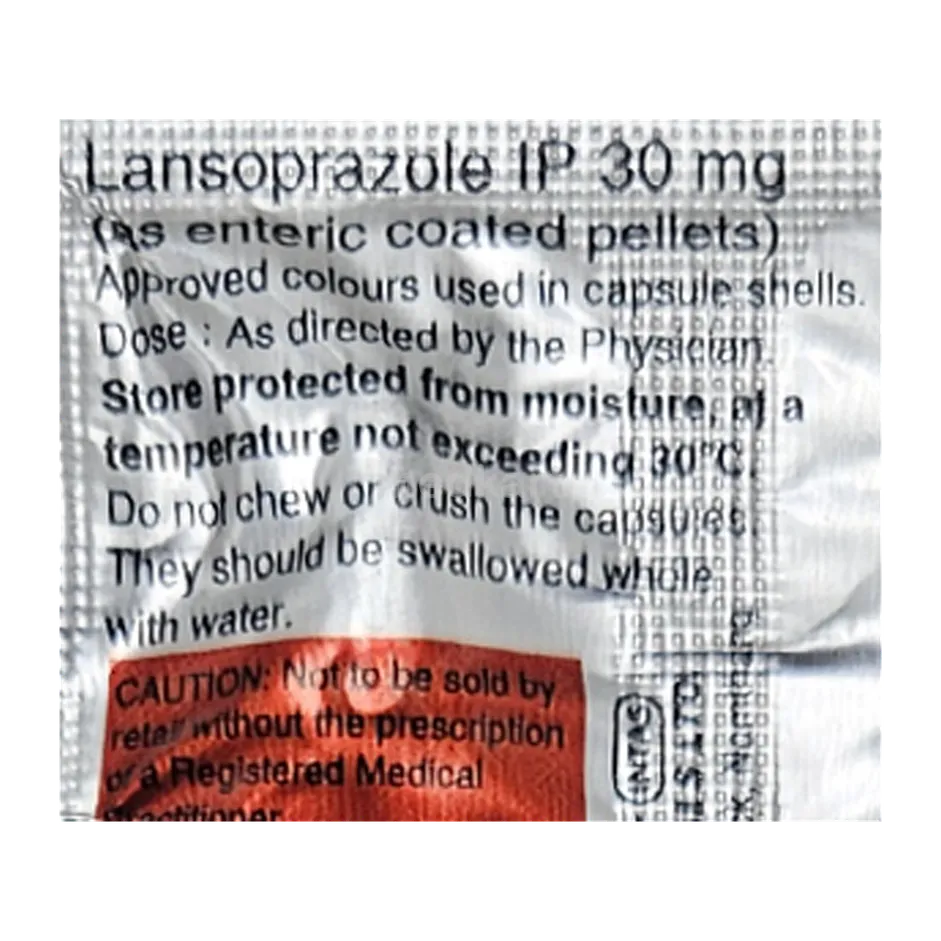LAN 30MG CAPSULE 10'S
