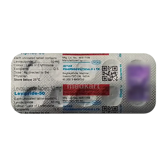LEVIPRIDE 50 TABLET 10'S