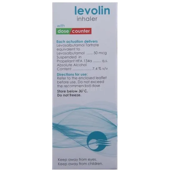 Levolin Inhaler: Uses, Side Effects & Price | Medkart