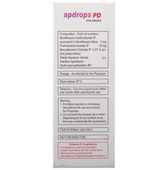 Buy Apdrops Pd Eye Drops 10 Ml Online at Best Price | Medkar