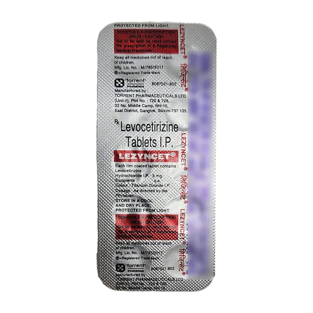 LEZYNCET 5MG TABLET 10'S