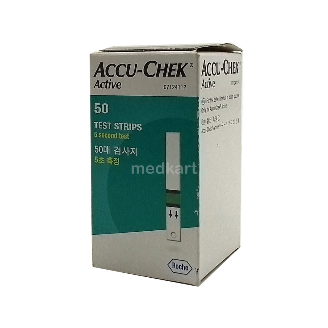 ACCUCHEK ACTIVE STRIP 50'S