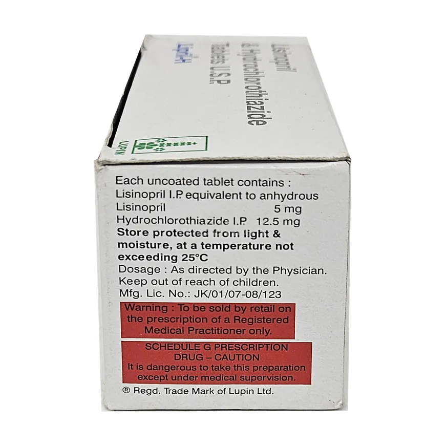 LIPRIL H TABLET 15'S