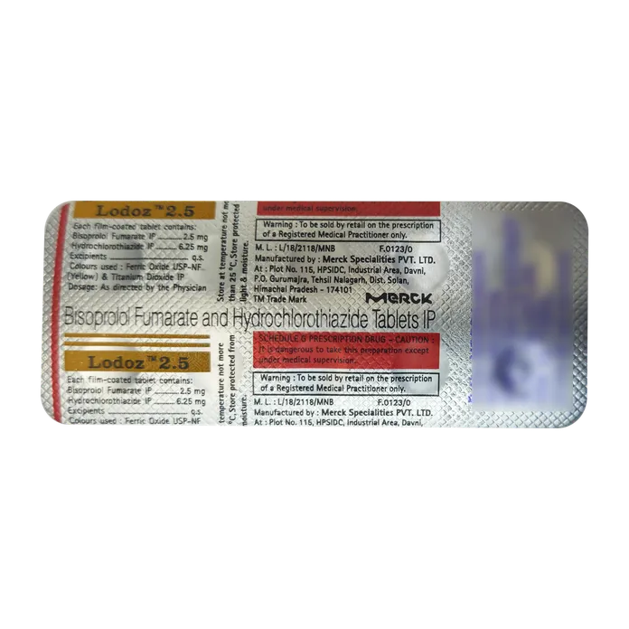 LODOZ 2.5MG TABLET 10'S