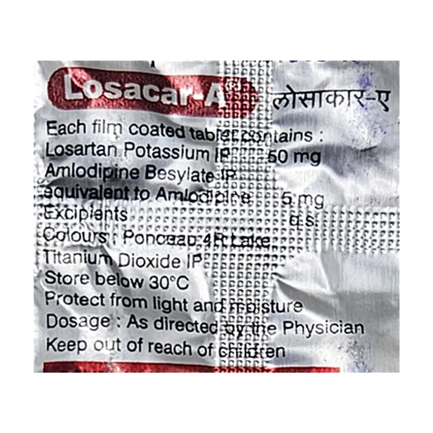 LOSACAR A TABLET 10'S