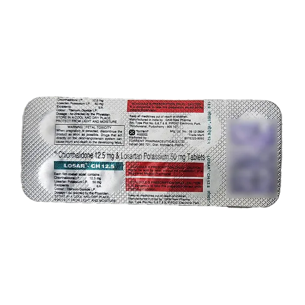 LOSAR CH 12.5MG TABLET 10'S