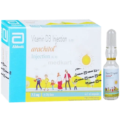 ARACHITOL 3L INJECTION 1 ML 6'S Price, Uses, Side Effects & Substitutes ...