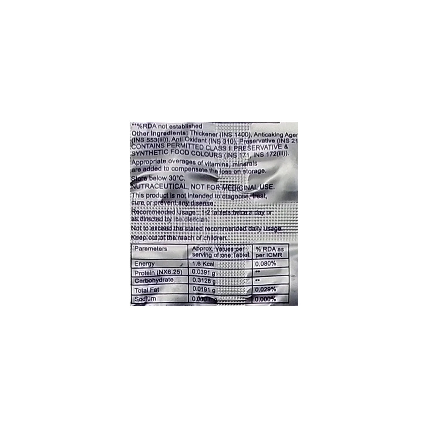 MACUGOLD PLUS TABLET 10'S