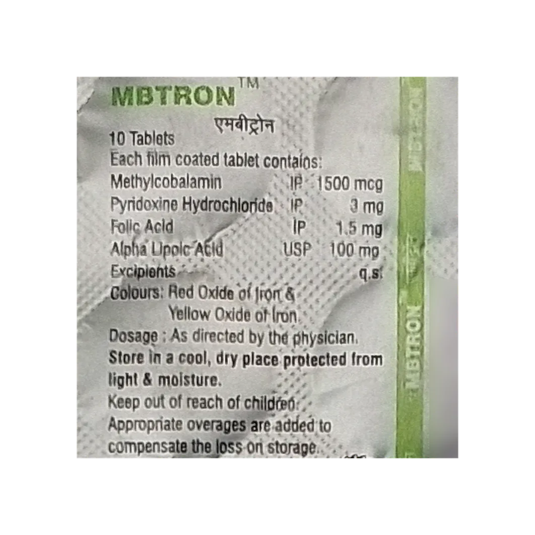 MBTRON TABLET 10'S
