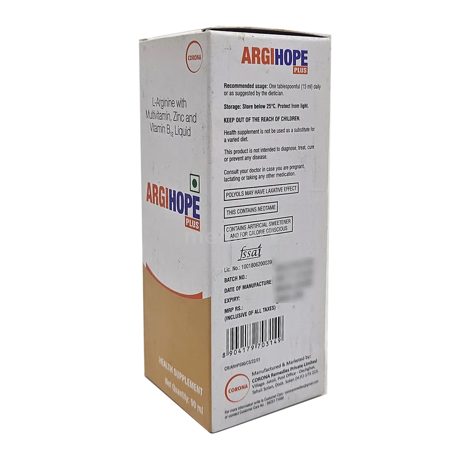 Buy ARGIHOPE PLUS Online
