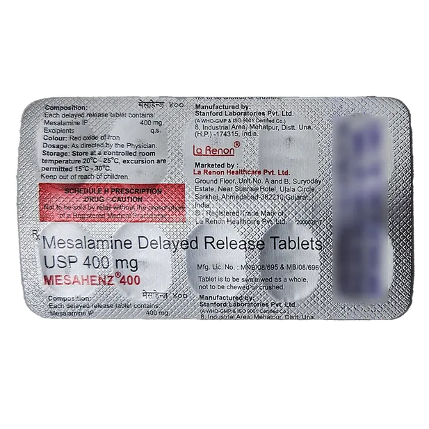 MESAHENZ 400MG TABLET 10'S