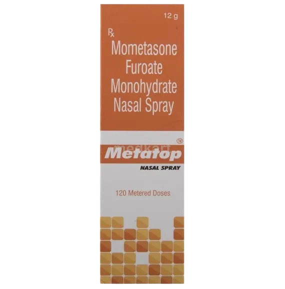Metatop Buy Metatop Nasal Spray 12 Ml Online at Best Price | Medkart