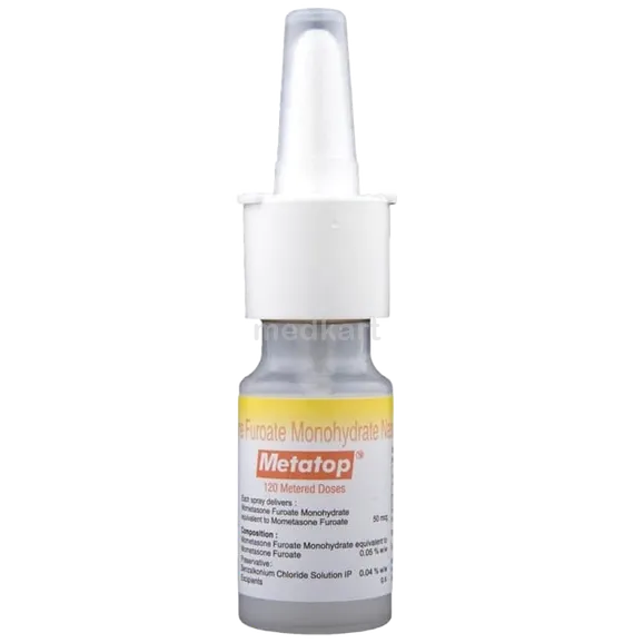 Metatop Buy Metatop Nasal Spray 12 Ml Online at Best Price | Medkart