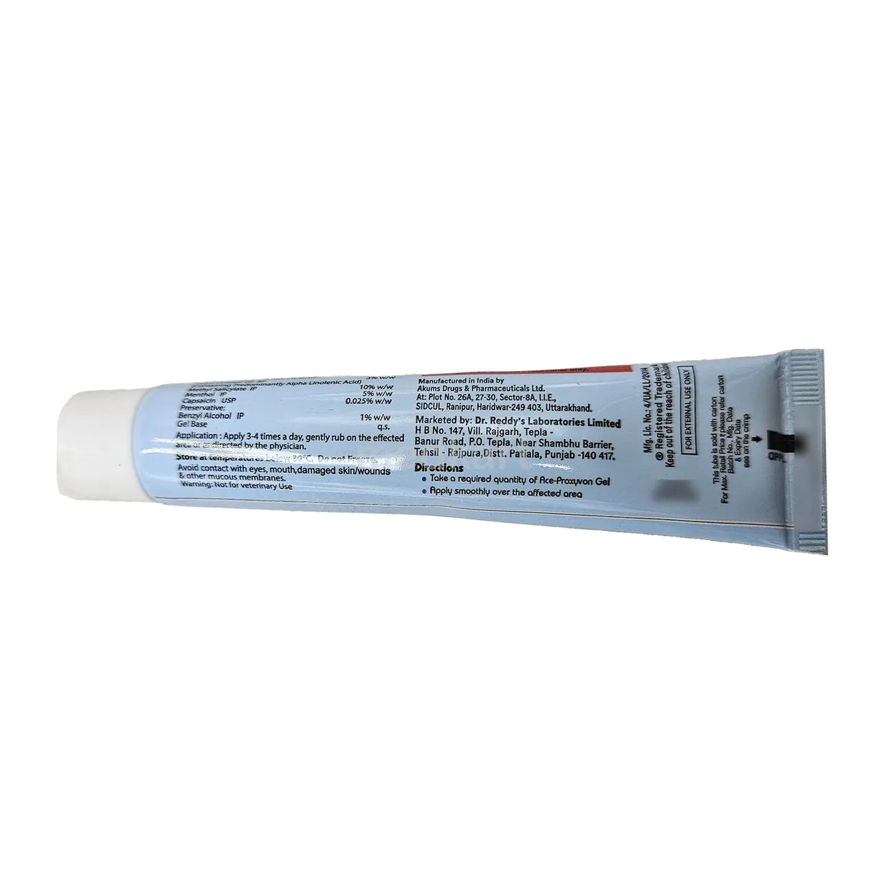ACE PROXYVON GEL 30 GM