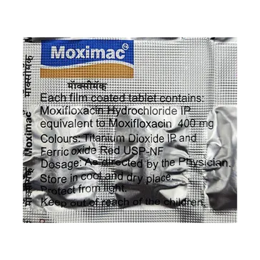 MOXIMAC 400MG TABLET 10'S