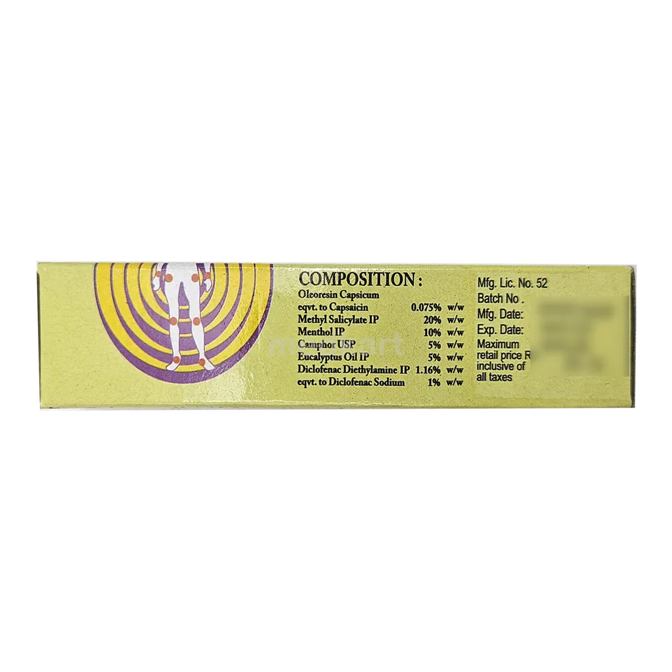 MYOLAXIN D OINTMENT 15 GM