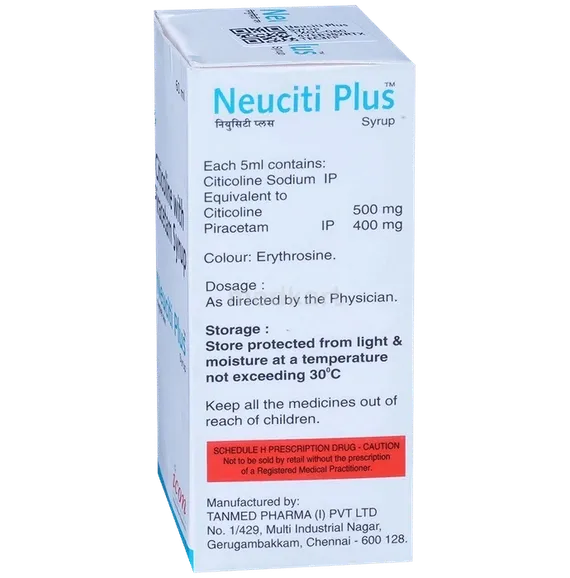 Neuciti Plus Syrup 60 ML – Composition & Price | Medkart