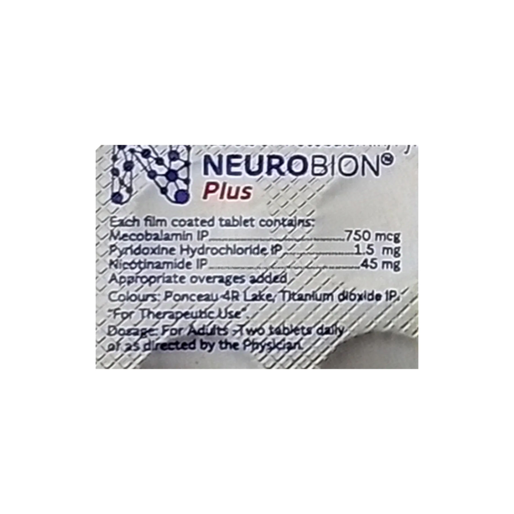 NEUROBION PLUS TABLET 10'S