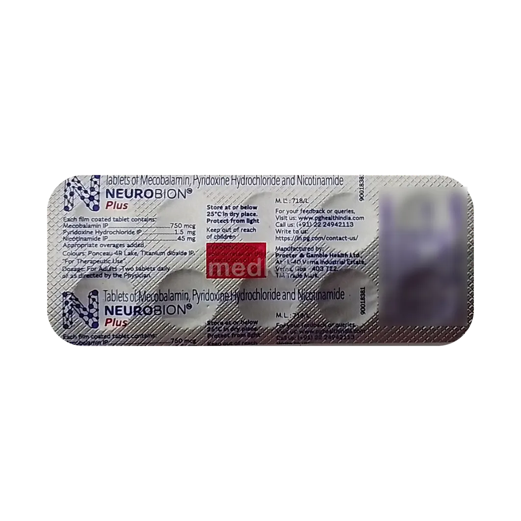 NEUROBION PLUS TABLET 10'S