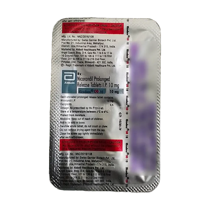 NICODUCE OD 10MG TABLET 10'S