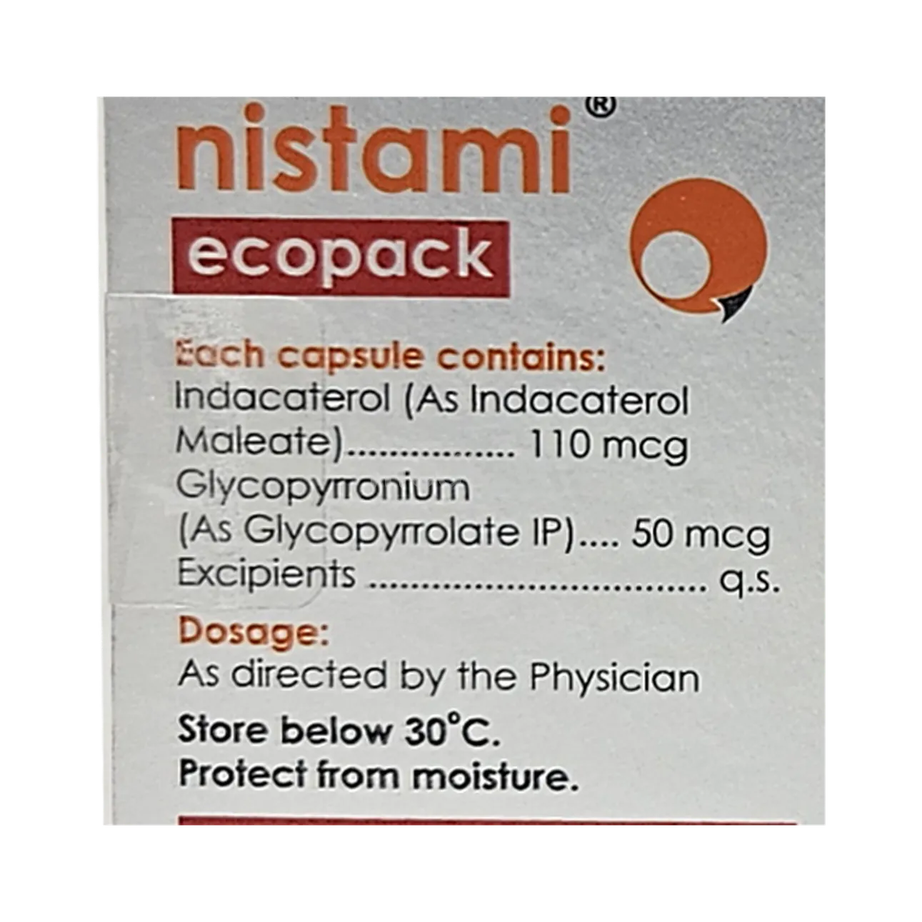 NISTAMI ECOPACK CAPSULE 30'S