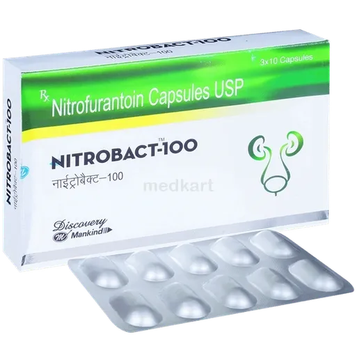 Buy Nitrobact 100 Capsule 10s Online at Best Price | Medkart