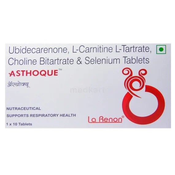 ubidecarenone l-carnitine l-tartrate choline bitartrate &amp Buy Asthoque Tablet – Uses & Price kojic acid soap