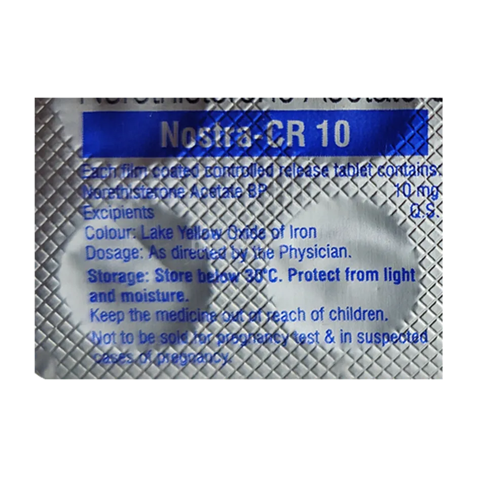 NOSTRA CR 10MG TABLET 10'S
