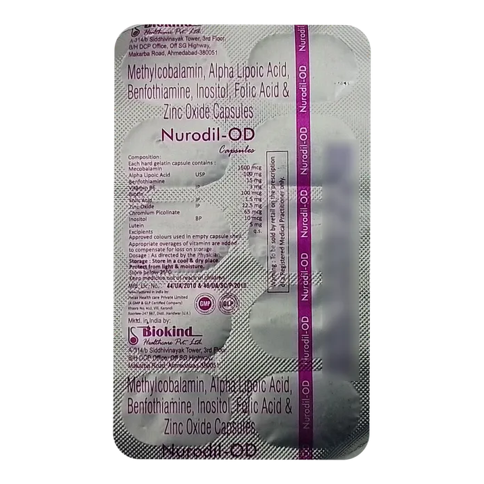NURODIL OD CAPSULE 10'S