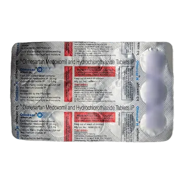 OLMESAR H 20MG TABLET 15'S