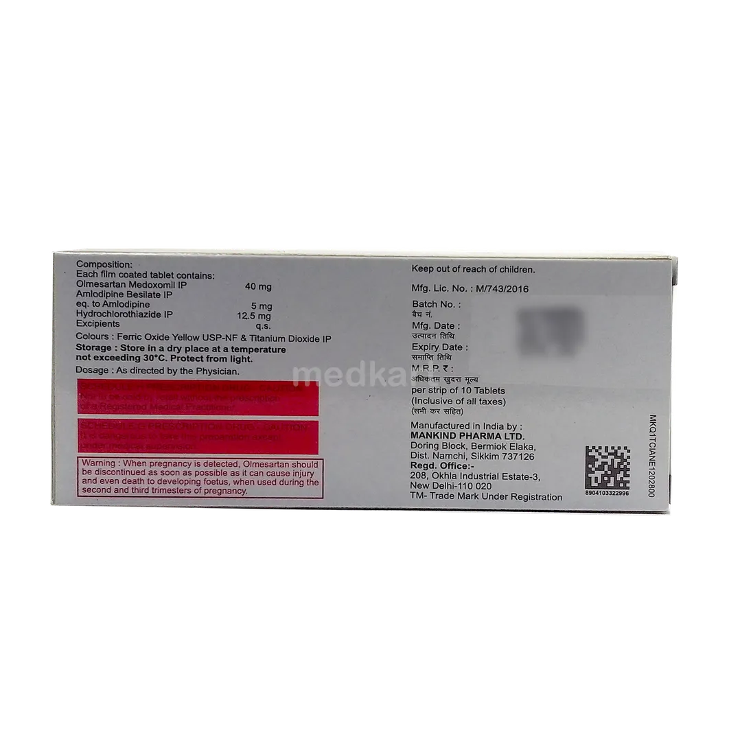 OLMETIME AMH 40MG TABLET 10'S