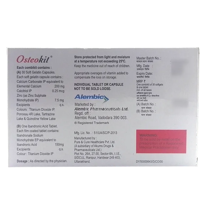OSTEOKIT TABLET 30'S