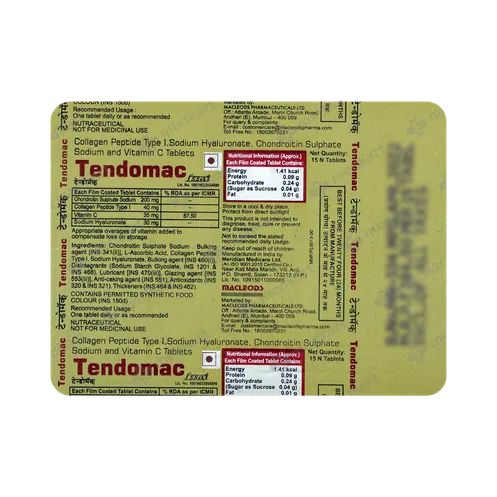 TENDOMAC TABLET 15'S