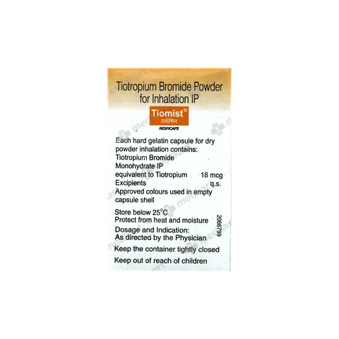 TIOMIST RESPICAP 15'S