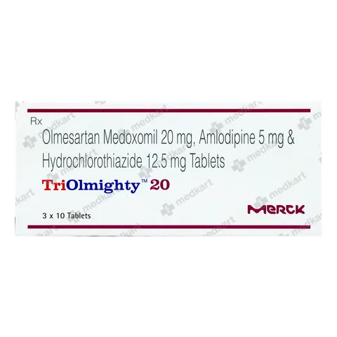 TRIOLMIGHTY 20MG TABLET 10'S