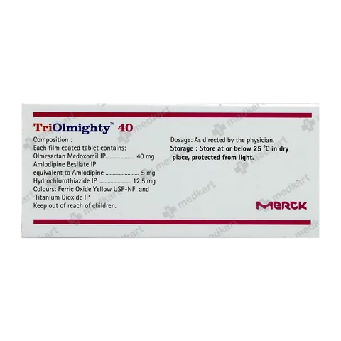 TRIOLMIGHTY 40MG TABLET 10'S