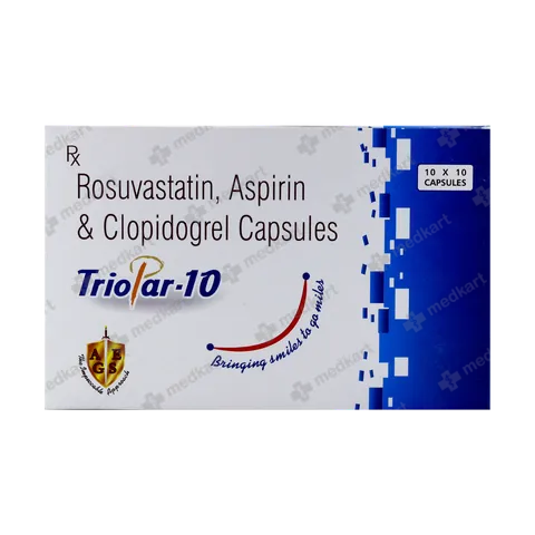 TRIOPAR 10MG CAPSULE 10'S